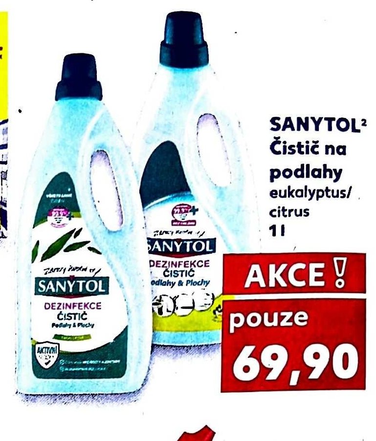 SANYTOL Čistič na podlahy