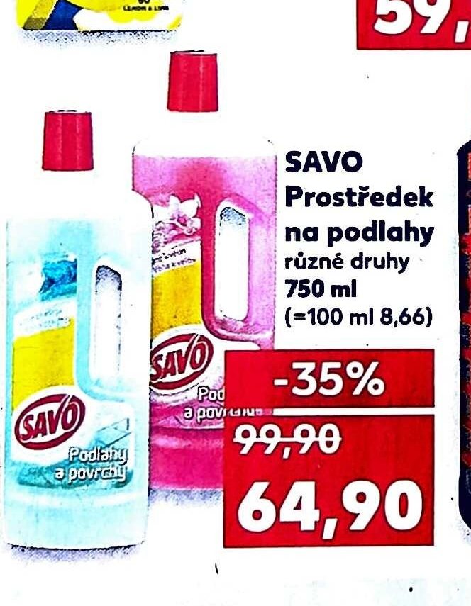 SAVO Prostředek na podlahy