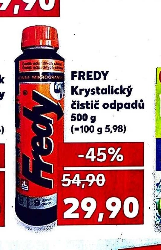FREDY Krystalický čistič odpadů