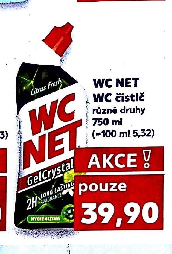 WC NET WC čistič