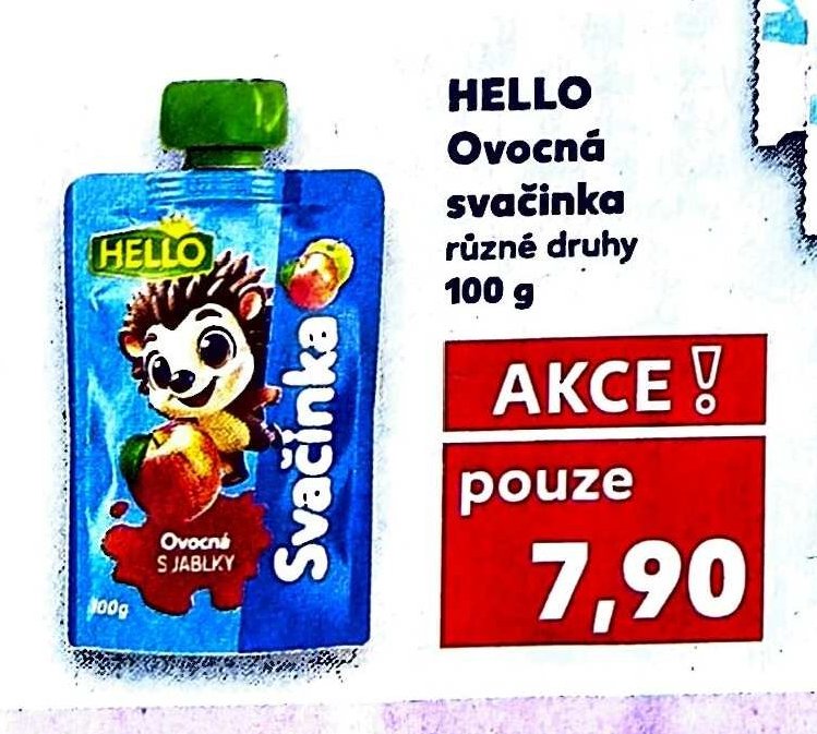 HELLO Ovocná svačinka