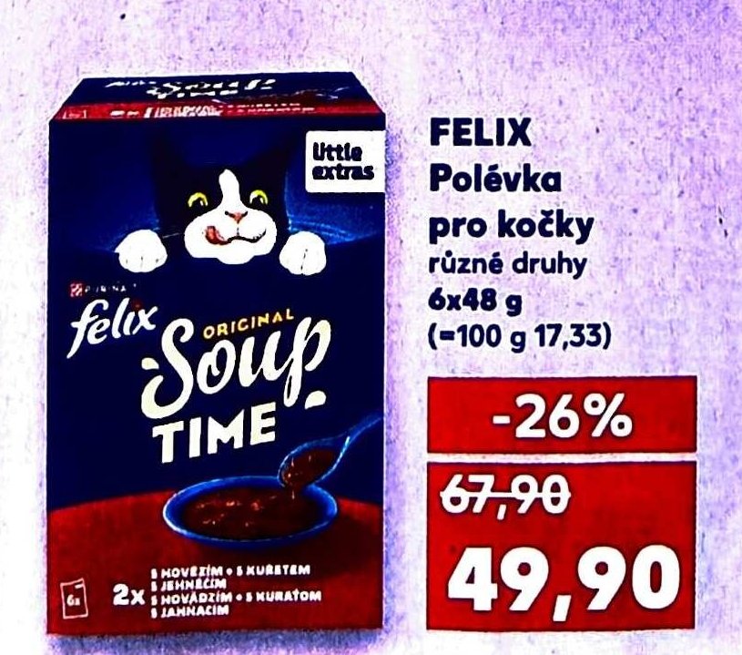 FELIX Polévka pro kočky