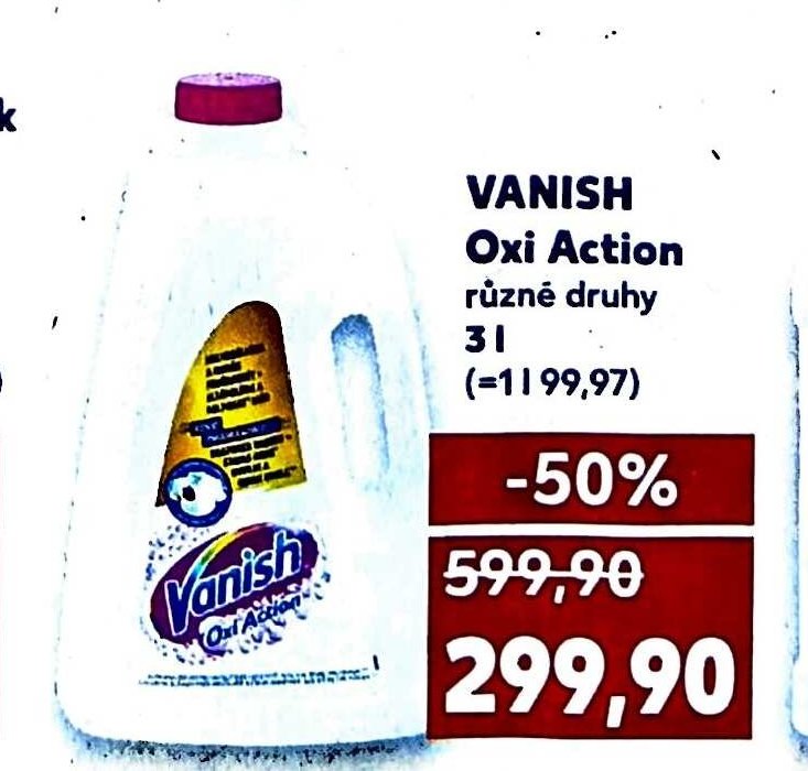 Vanish Oxi Action 3 l