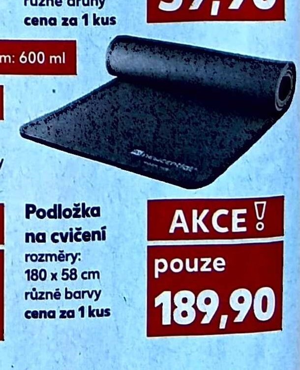 Podložka na cvičení