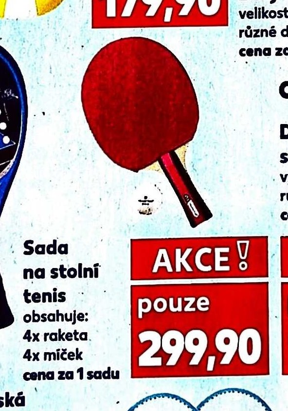 Sada na stolní tenis