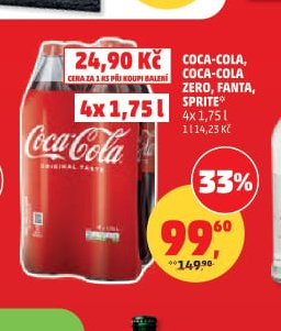 Coca-Cola, Coca-Cola Zero, Fanta, Sprite