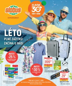 aktuální leták Globus 3.6.2026-6.7.2026