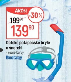 Dětské potápěčské brýle a šnorchl