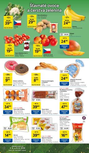 aktuální leták Tesco 3.6.2026-9.6.2026