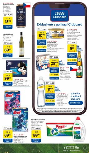 aktuální leták Tesco 3.6.2026-9.6.2026