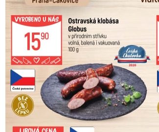 Ostravská klobása Globus