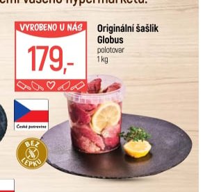 Originální šašlik Globus