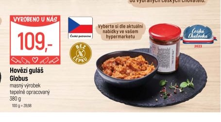 Hovězí guláš Globus