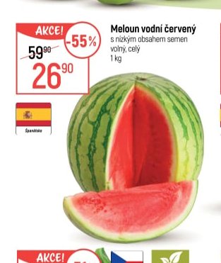 Meloun vodní červený