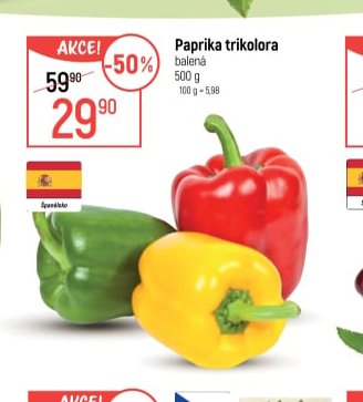 Paprika trikolora