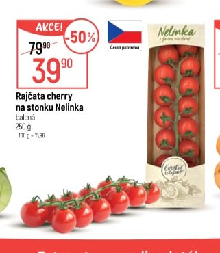 Rajčata cherry na stonku Nelinka