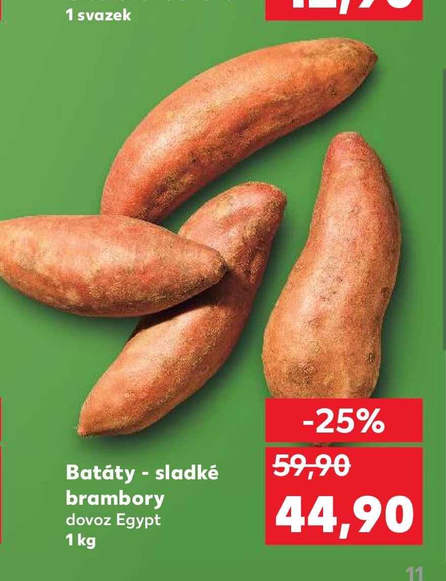 Batáty - sladké brambory