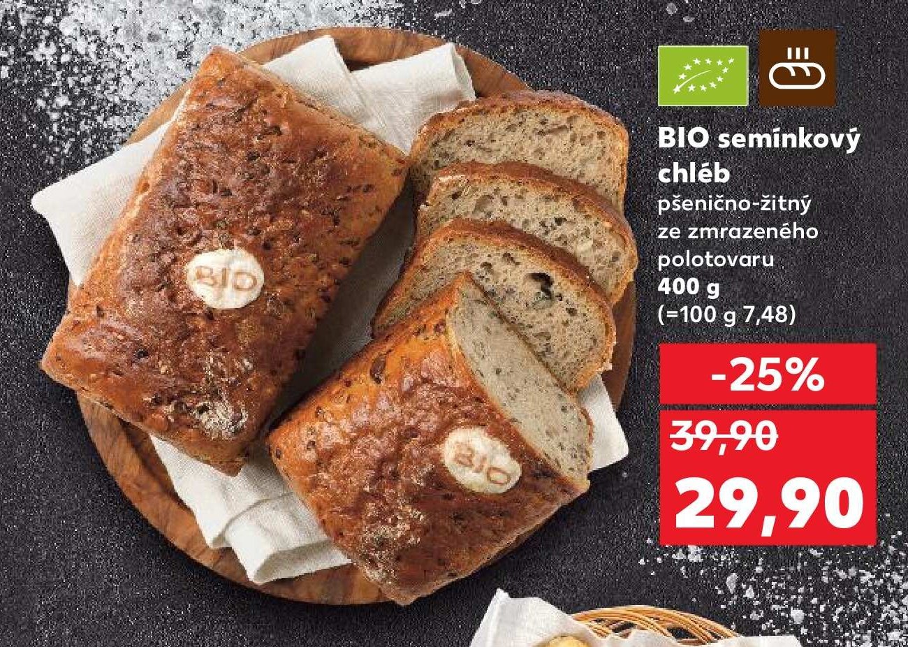BIO semínkový chléb