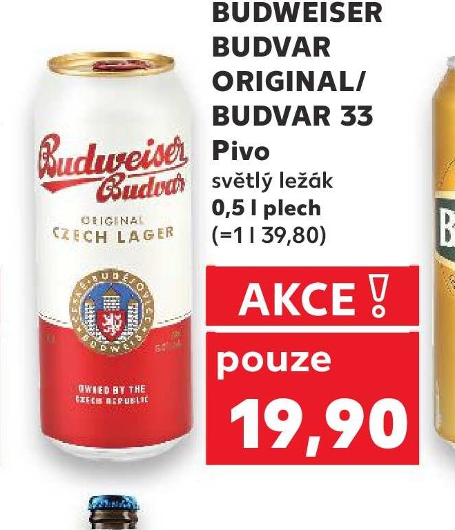 Budweiser Budvar Original/Budvar 33