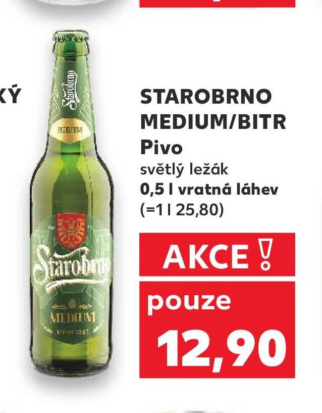Starobrno Medium/Bitr
