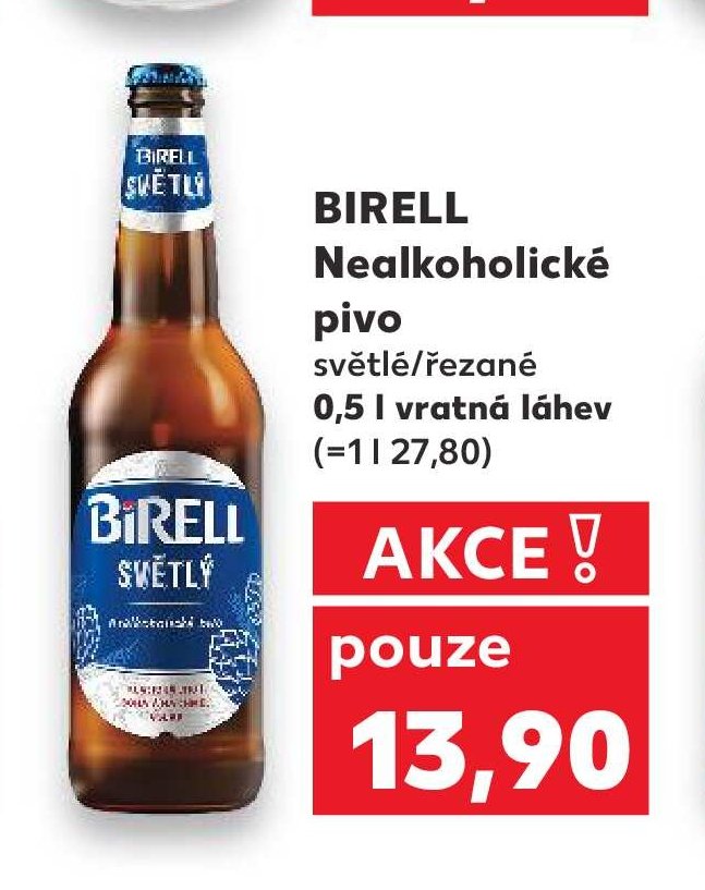 Birell Nealkoholické pivo