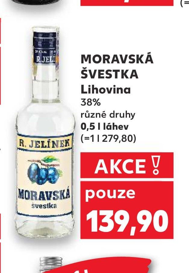 MORAVSKÁ ŠVESTKA Lihovina