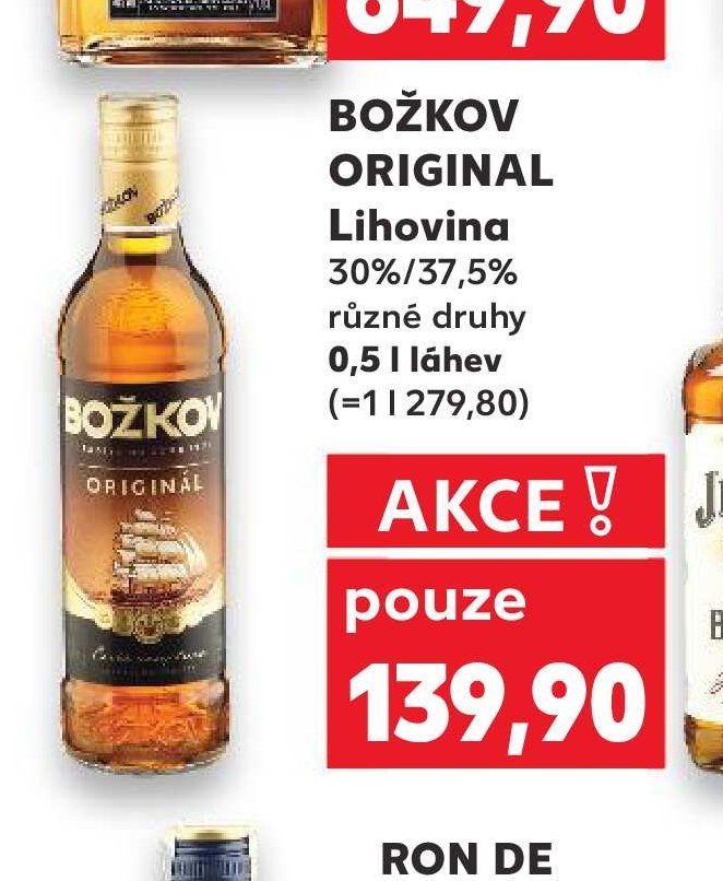 BOŽKOV ORIGINAL Lihovina