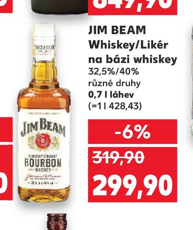 JIM BEAM Whiskey/Likér