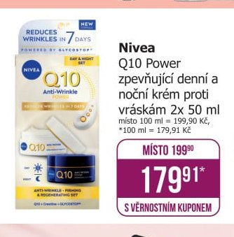 Nivea Q10 Power zpevňující denní a noční krém