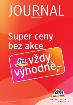 aktuální leták dm drogerie 4.6.2026-29.6.2026
