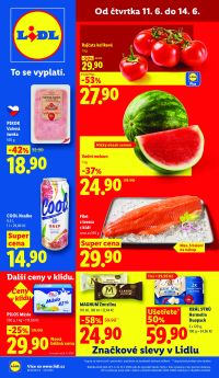 aktuální leták Lidl 11.6.2026-14.6.2026