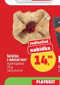 Šáteček s náplní mix