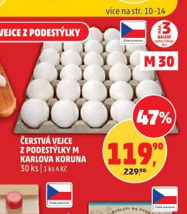 Čerstvá vejce z podestýlky