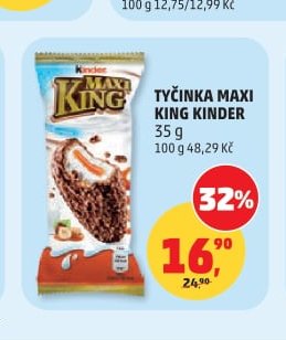 TYČINKA MAXI KING KINDER