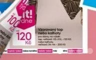 Vzorovaný top nebo kalhoty