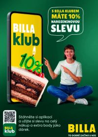 aktuální leták BILLA 10.6.2026-16.6.2026