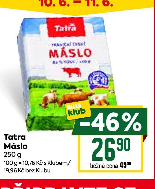 Tatra Máslo 250 g