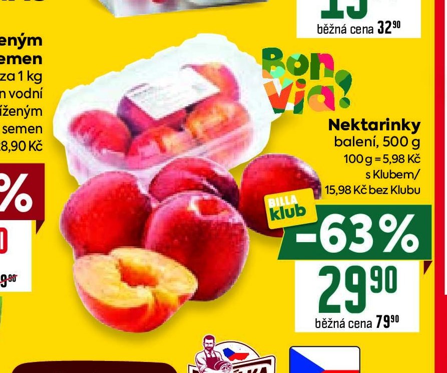 Nektarinky 500 g