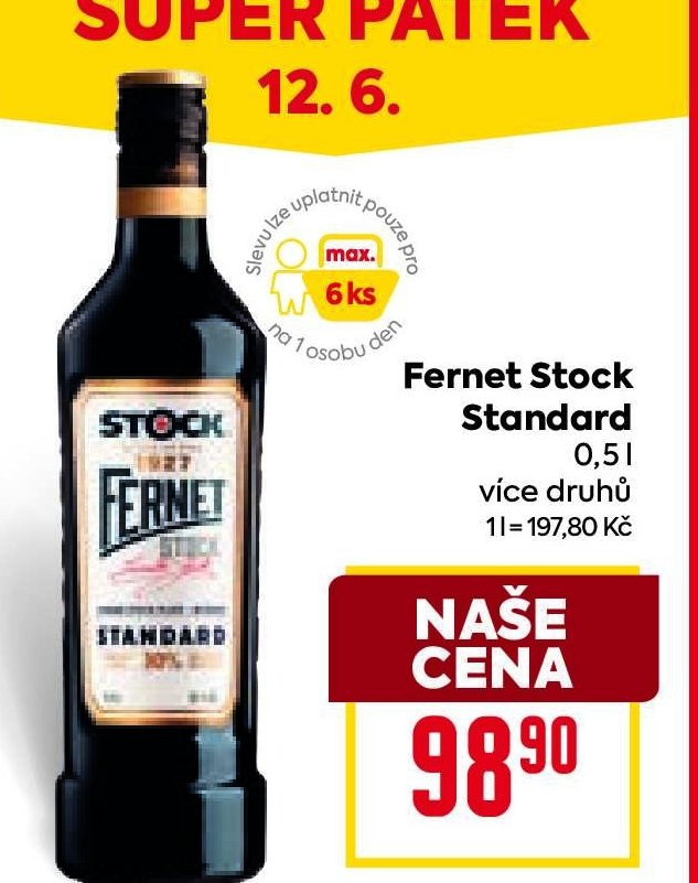 Fernet Stock Standard 0,5 l