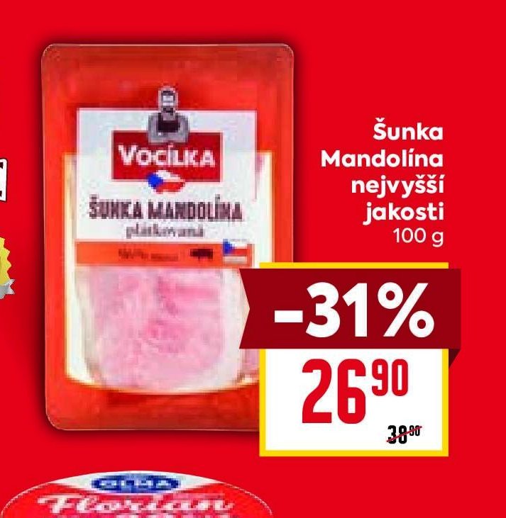 Šunka Mandolína nejvyšší jakosti