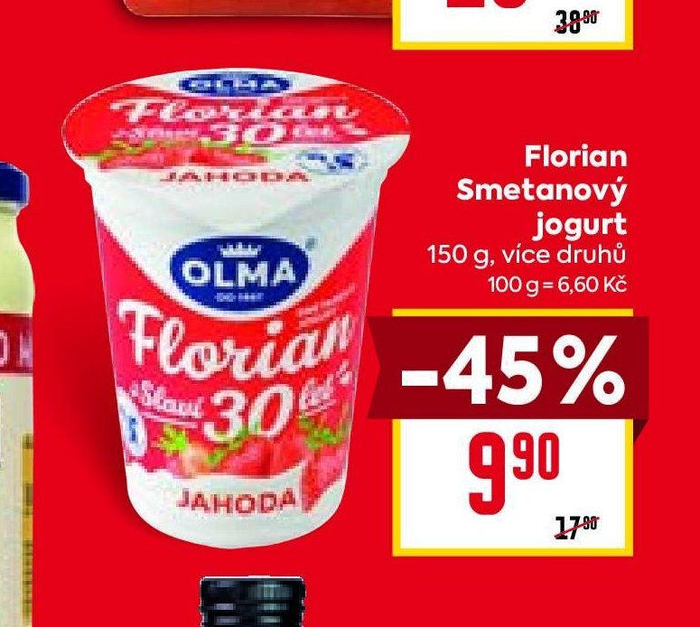 Florian Smetanový jogurt