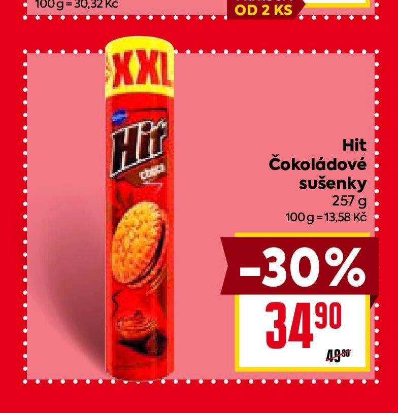 Hit Čokoládové sušenky