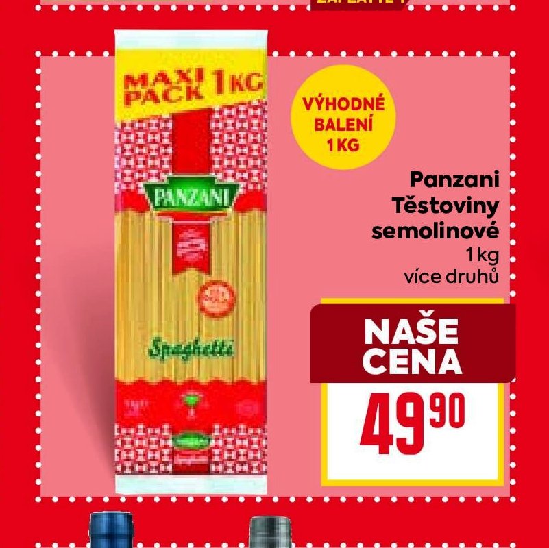 Panzani Těstoviny semolinové