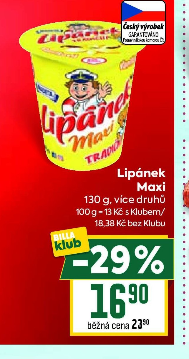 Lipánek Maxi 130 g