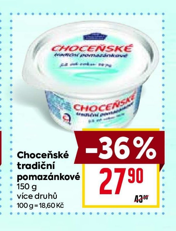 Choceňské tradiční pomazánkové 150 g