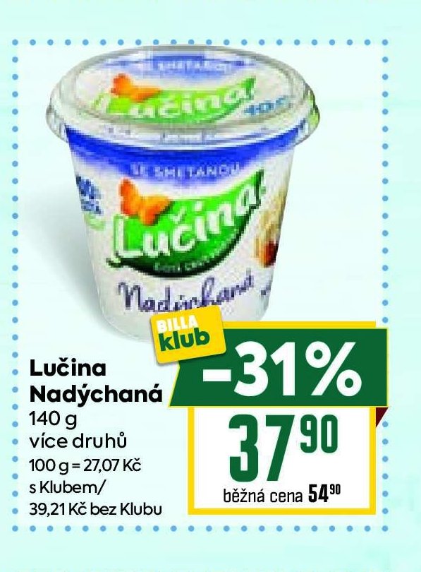 Lučina Nadýchaná 140 g