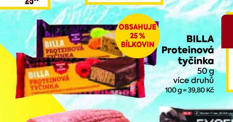 BILLA Proteinová tyčinka 50 g