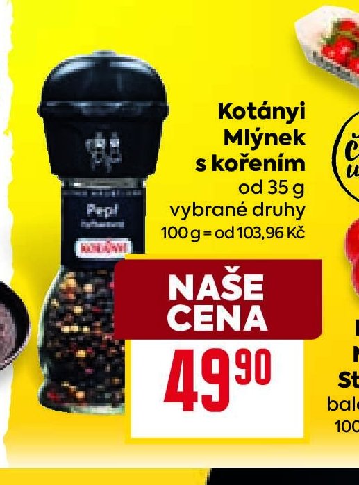 Kotányi Mlýnek s kořením 35 g