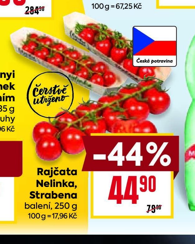 Rajčata Nelinka, Strabena 250 g