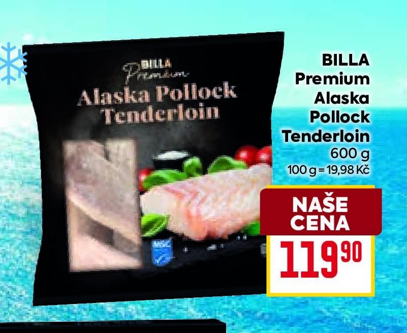 BILLA Premium Alaska Pollock Tenderloin